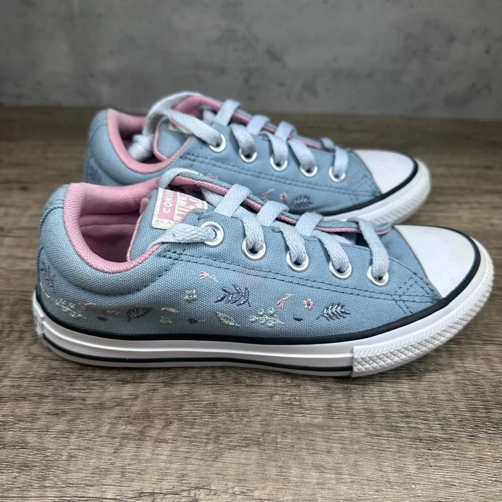Converse Chuck Taylor All Star~Girl's~Street Tiny Florals Easy On Sneakers~Sz 1